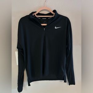 Nike Dri-Fit Half Zip Running Top , Medium, Black